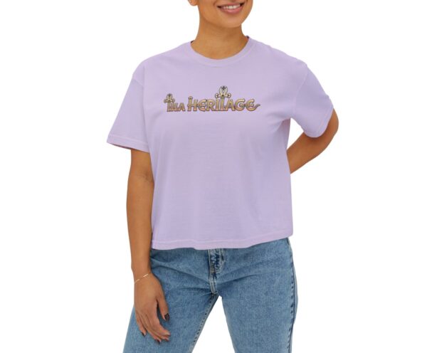 Tha Heritage Women's Boxy crop top Tee