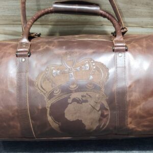 Tha Heritage Grain Leather Duffle Bag