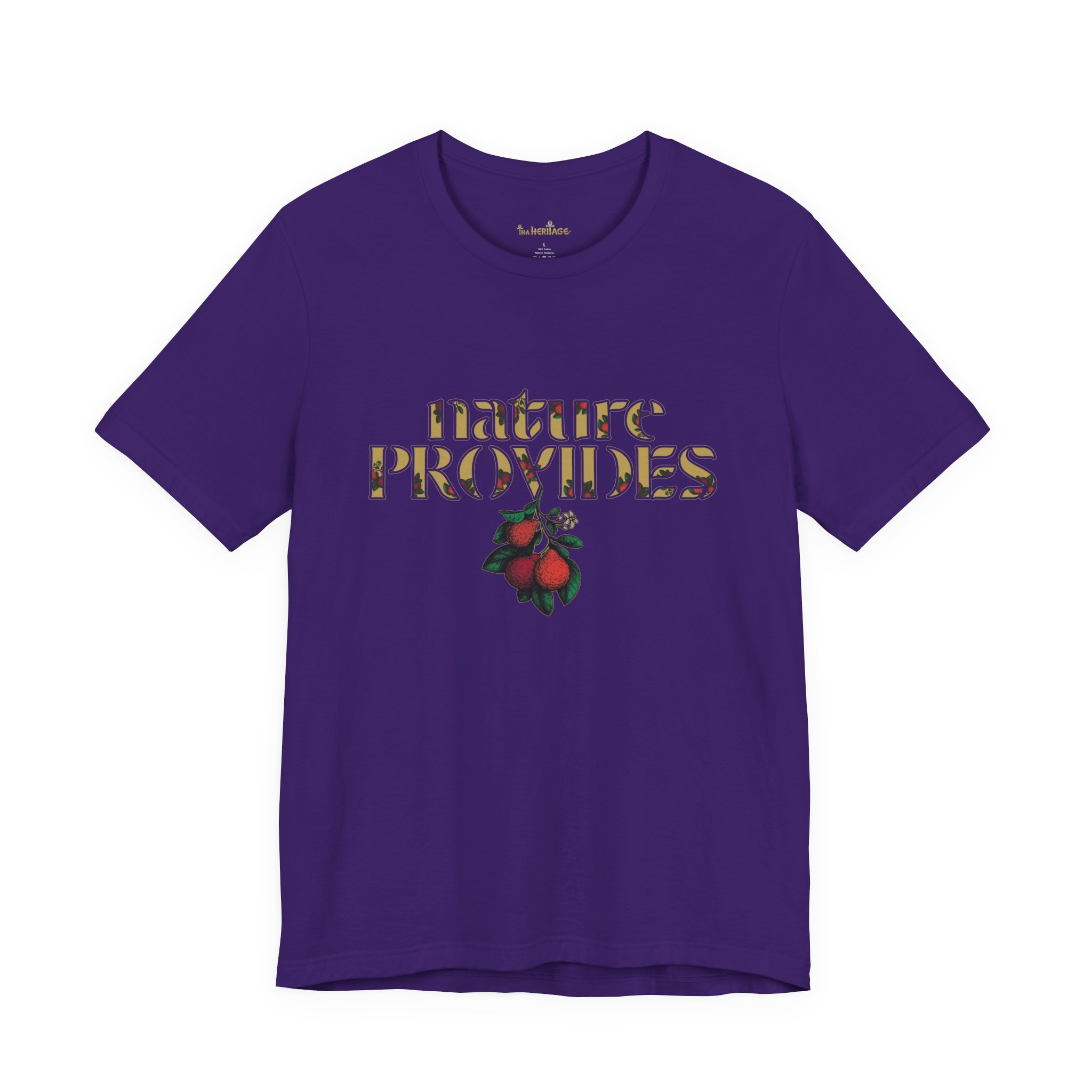 "Nature Provides" Short Sleeve Tee - Image 37