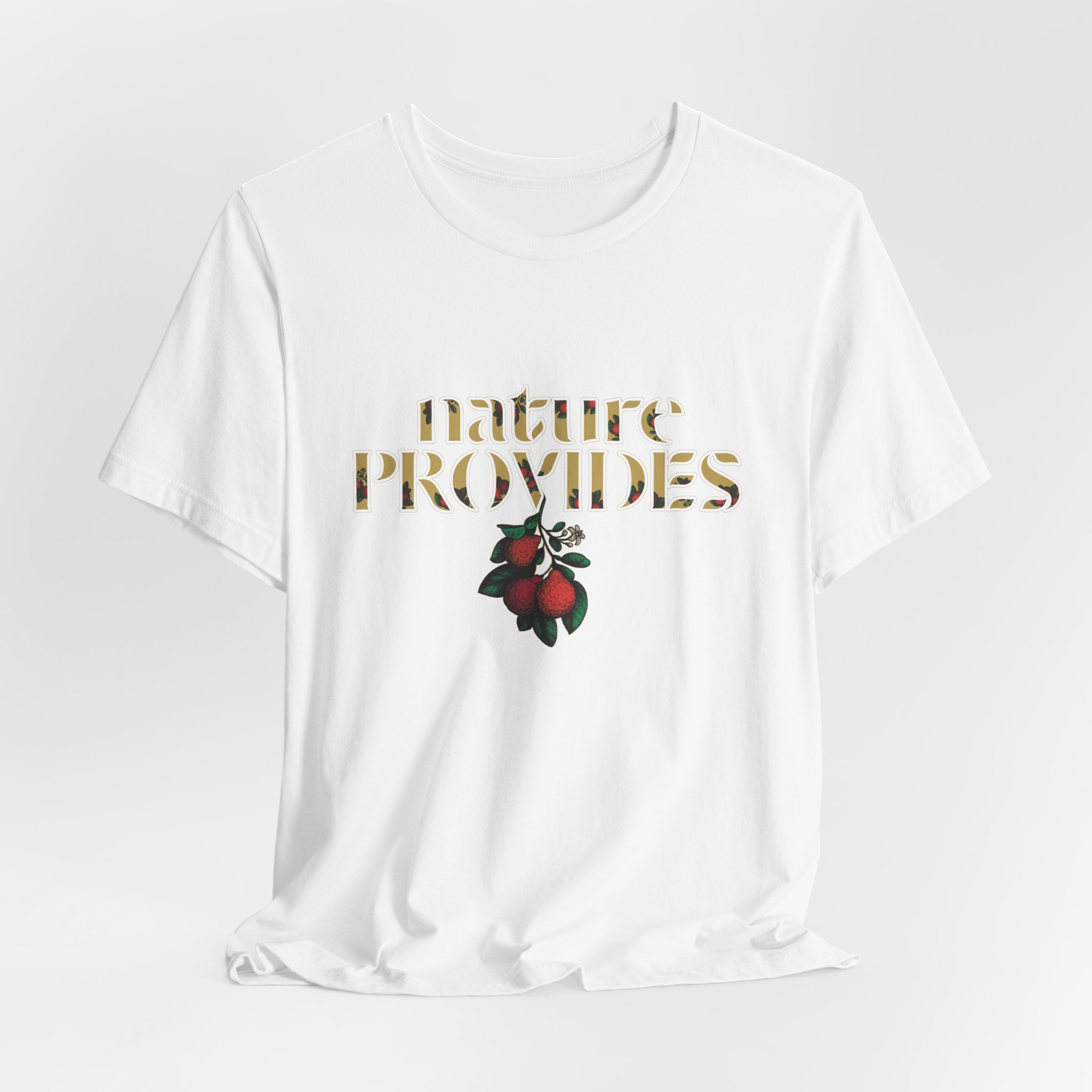 "Nature Provides" Short Sleeve Tee - Image 4