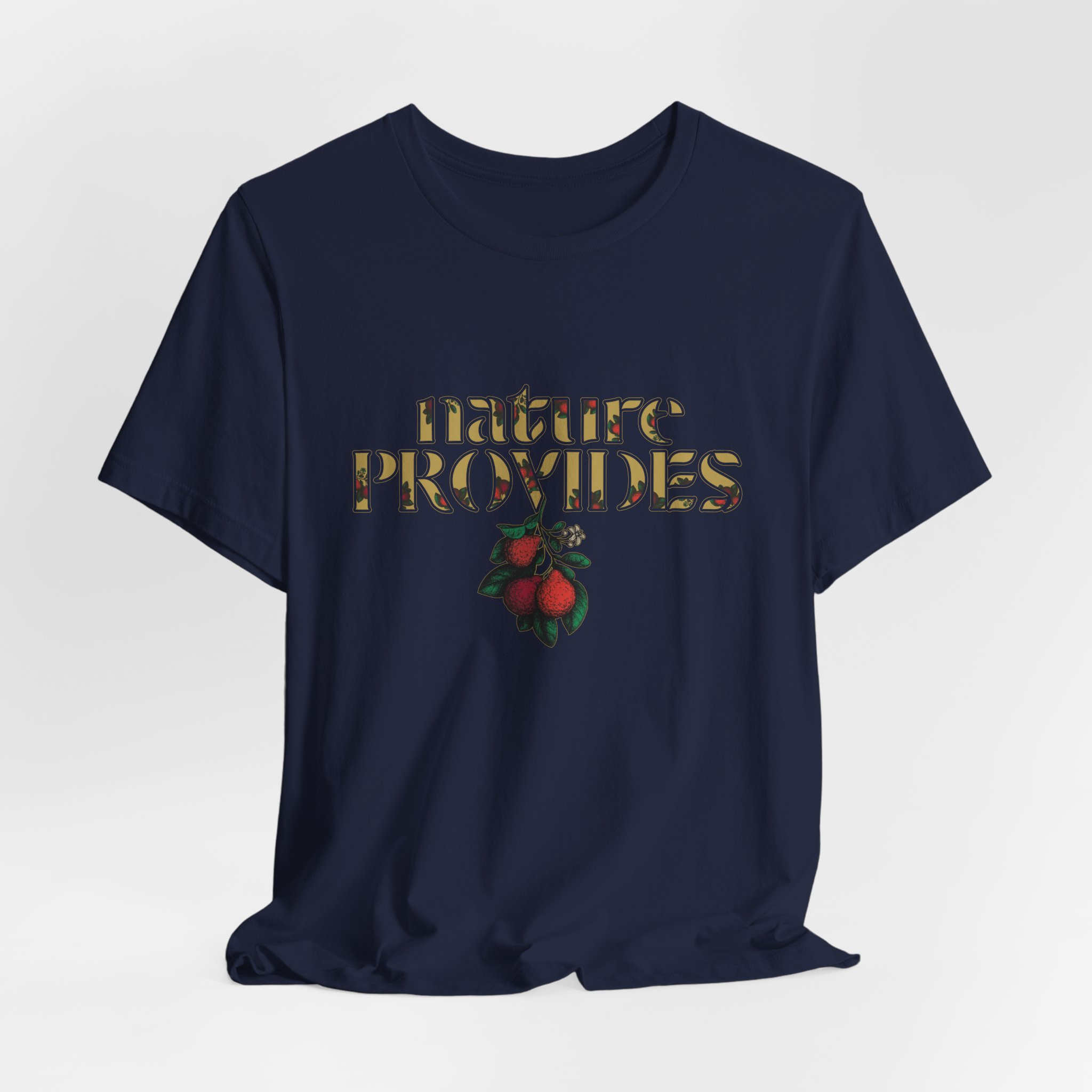"Nature Provides" Short Sleeve Tee - Image 36