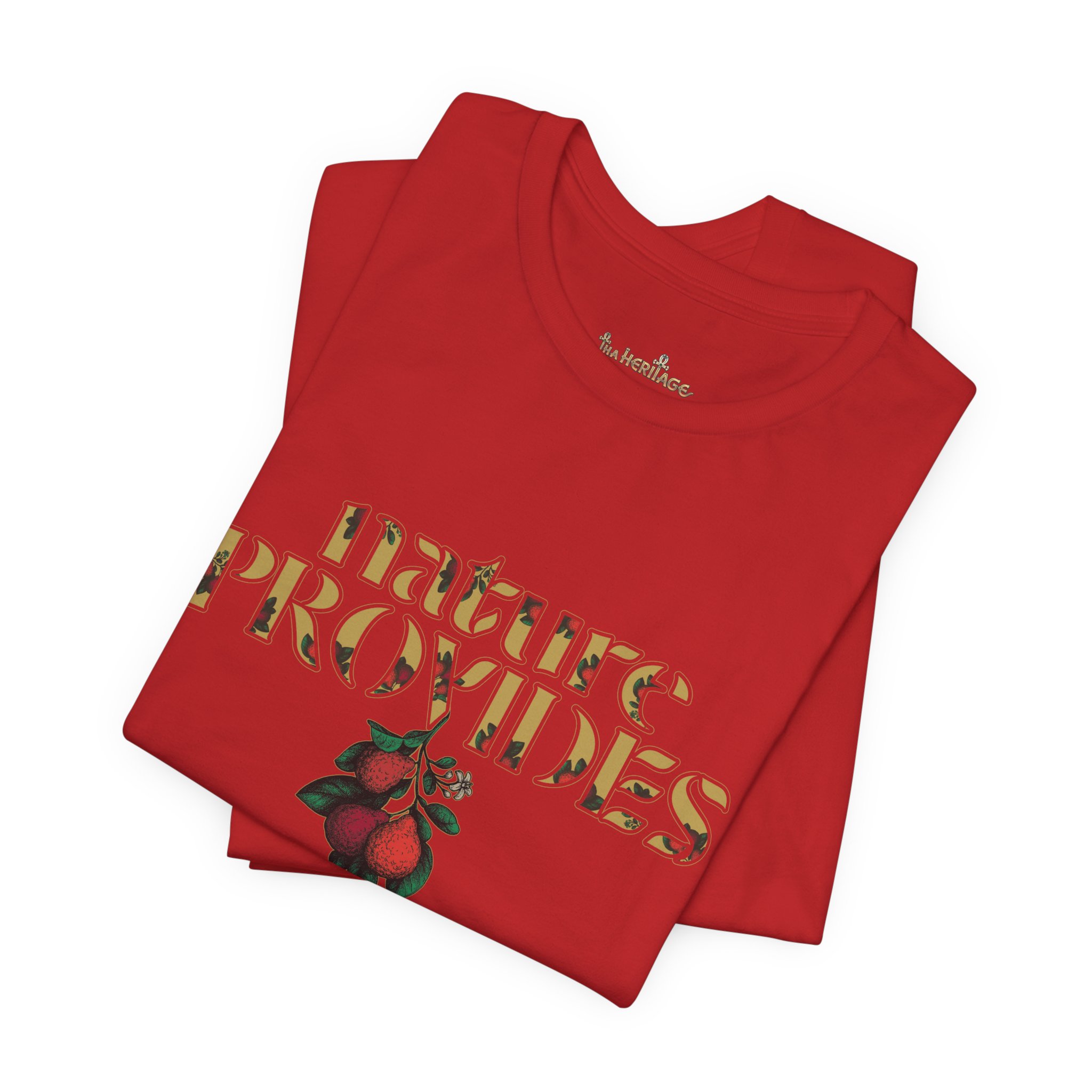 "Nature Provides" Short Sleeve Tee - Image 43