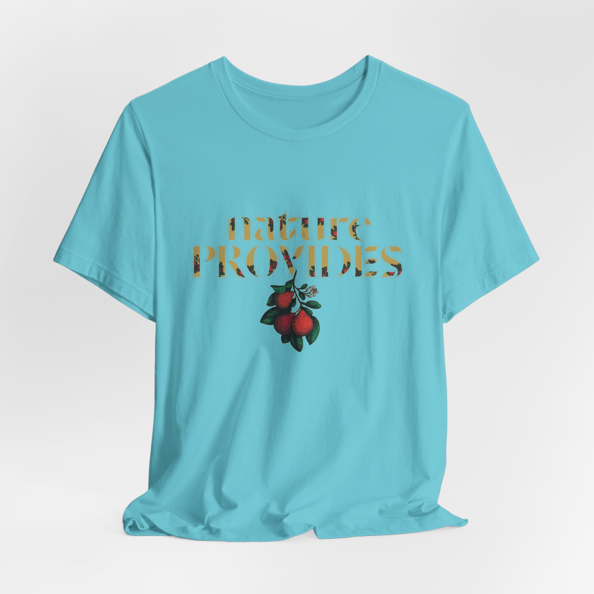 "Nature Provides" Short Sleeve Tee - Image 24