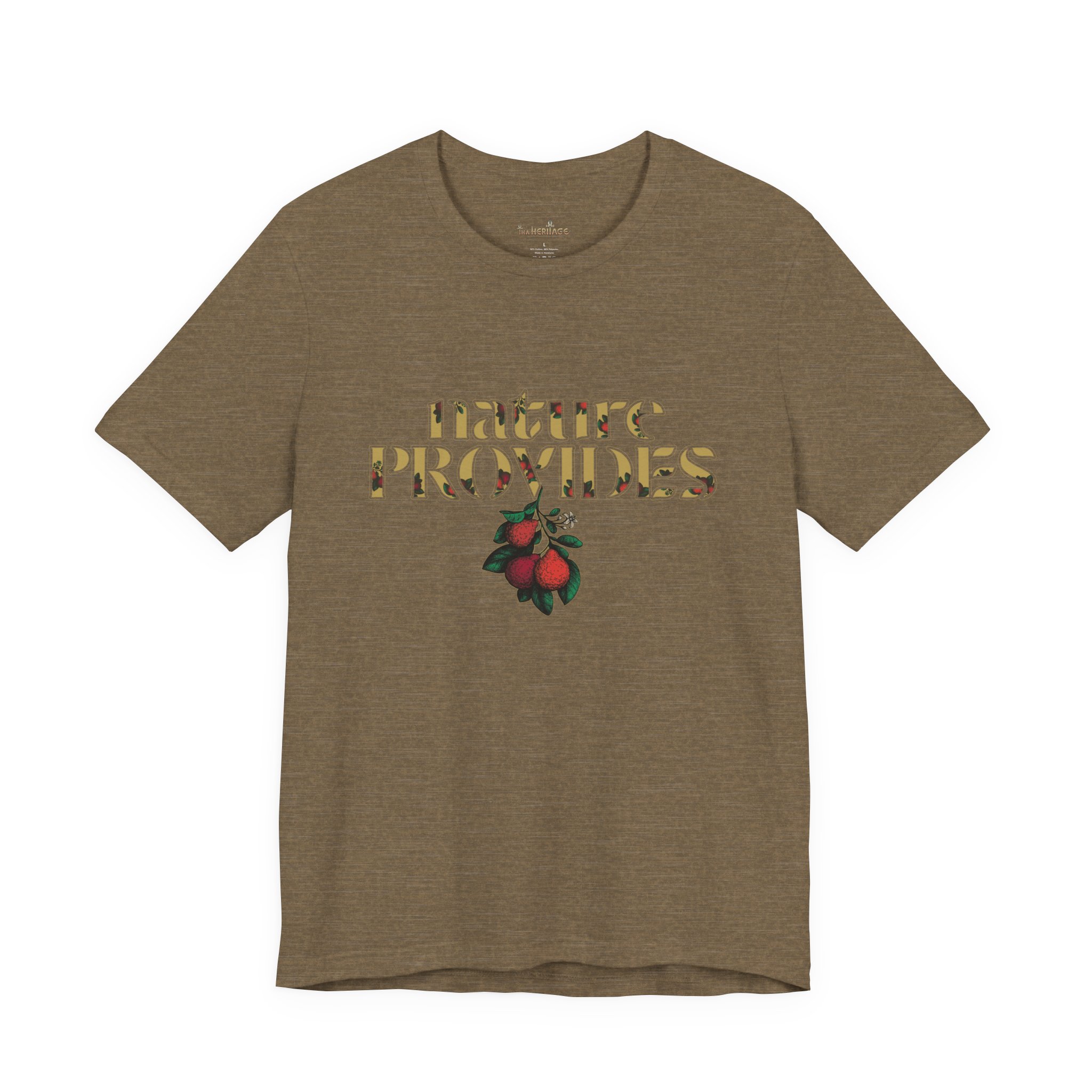 "Nature Provides" Short Sleeve Tee - Image 13
